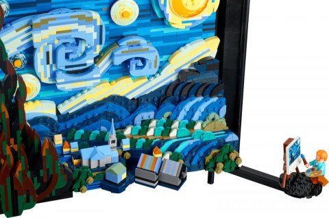 Klocki Ideas 21333 Gwiaździsta noc Vincenta van Gogha