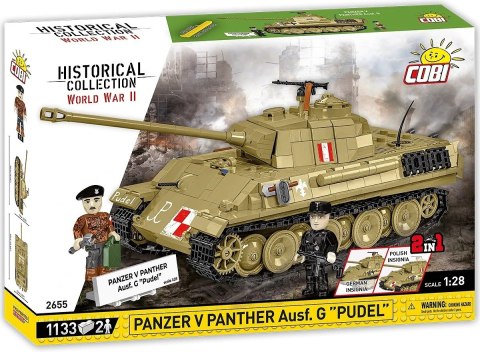 Klocki Panzer V Panther G Pudel 1133 klocków Klocki Panzer V Panther G Pudel 1133 klocków