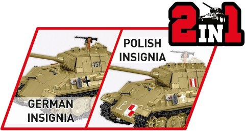 Klocki Panzer V Panther G Pudel 1133 klocków Klocki Panzer V Panther G Pudel 1133 klocków