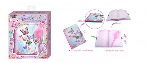 Pamiętnik w zestawie Pecoware - Motylki 2 Pamiętnik w zestawie Pecoware - Motylki 2