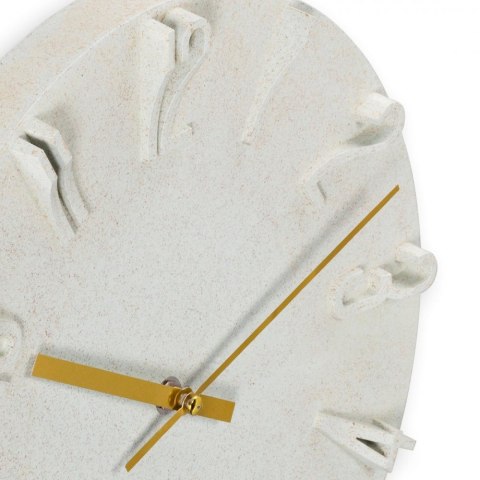 Zegar ścienny 30cm Corfu Beżowy Zegar ścienny 30cm Corfu Beżowy