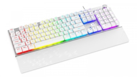 Klawiatura Frost RGB srebrno-biała Klawiatura Frost RGB srebrno-biała