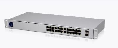 Przełącznik UniFi Switch 24x1GbE 2xSFP USW-24 Przełącznik UniFi Switch 24x1GbE 2xSFP USW-24