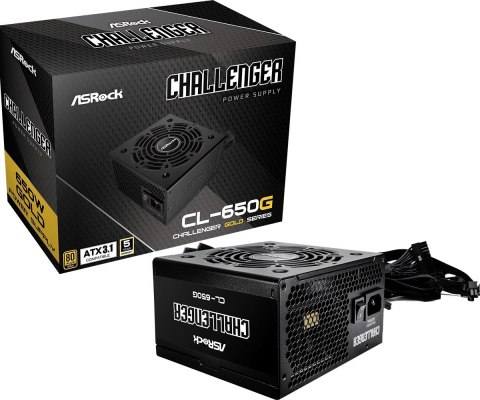 Zasilacz CL-650G 650W 80PLUS GOLD Zasilacz CL-650G 650W 80PLUS GOLD