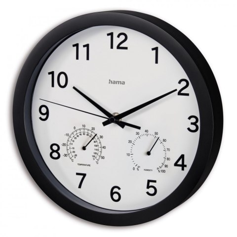 Zegar ścienny Malta 25cm Czarny Zegar ścienny Malta 25cm Czarny