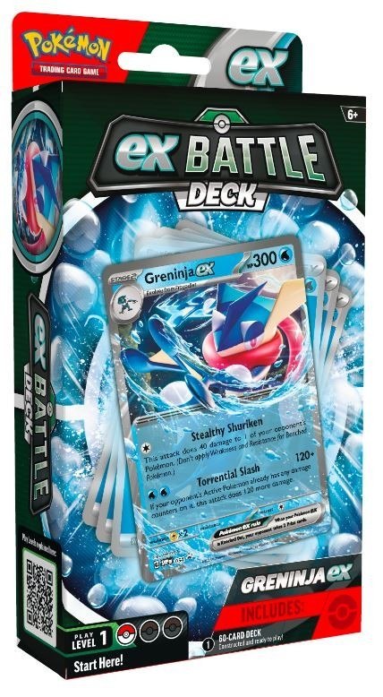 Karty Deluxe Battle Deck-Greninja ex Karty Deluxe Battle Deck-Greninja ex