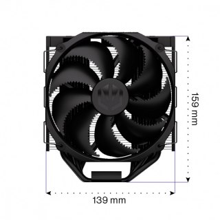 Chłodzenie procesora Fortis 5 Black EY3A013