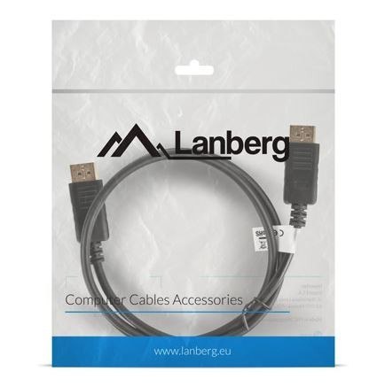 Kabel DisplayPort M/M 4K 1M czarny Kabel DisplayPort M/M 4K 1M czarny