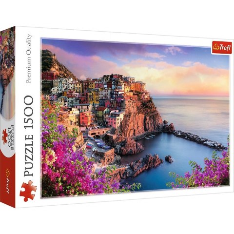 Puzzle 1500 elementów Widok na miasteczko Manarola Puzzle 1500 elementów Widok na miasteczko Manarola