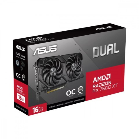 Karta graficzna RX 7600XT DUAL OC 16GB GDDR6 128bit 3DP HDMI