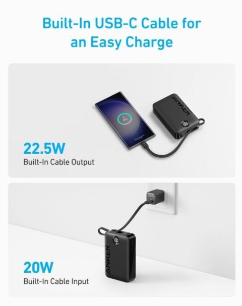 Powerbank 335 20000 mAh 22.5W z kablem USB-C Powerbank 335 20000 mAh 22.5W z kablem USB-C