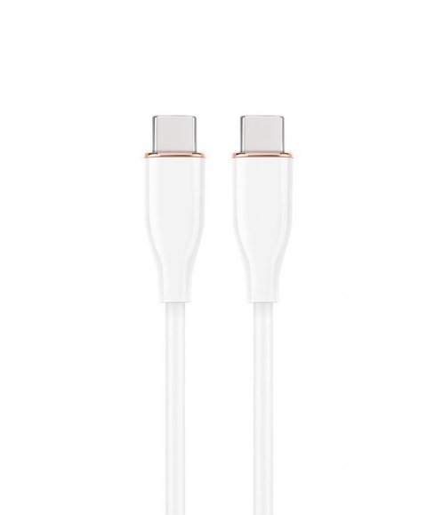 Kabel USB C(M) do USB C(M) 1.5M biały Kabel USB C(M) do USB C(M) 1.5M biały