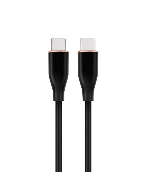 Kabel USB C(M) do USB C(M) 1.5M czarny Kabel USB C(M) do USB C(M) 1.5M czarny