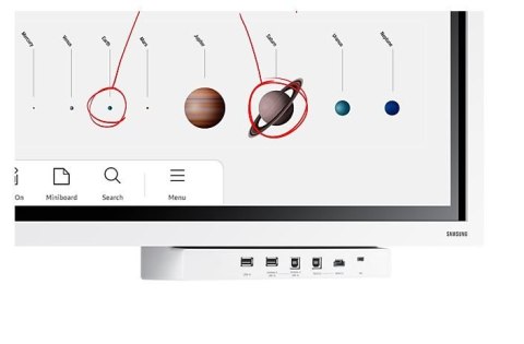 Monitor profesjonalny WM55B FLIP PRO 55 cali Dotykowy 16h/7 350(cd/m2) 3840x2160 (UHD) Flip App USB-C Wi-Fi/BT 3 lata On-Site (