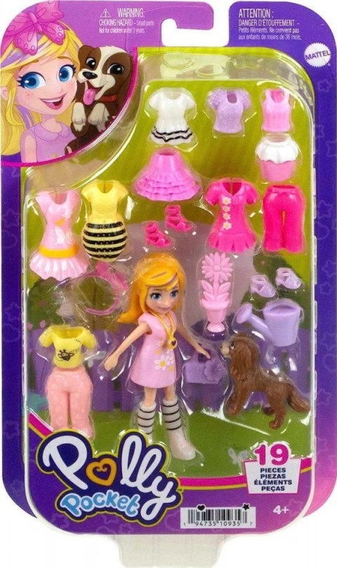 Figurka Polly Pocket Zestaw Modowy przebieranki HKV89 Figurka Polly Pocket Zestaw Modowy przebieranki HKV89