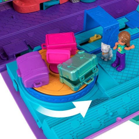 Figurki Polly Pocket Kotolot Samolot z dwiema laleczkami Figurki Polly Pocket Kotolot Samolot z dwiema laleczkami