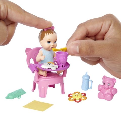Lalka Barbie Dziecko i akcesoria - mycie zębów Lalka Barbie Dziecko i akcesoria - mycie zębów