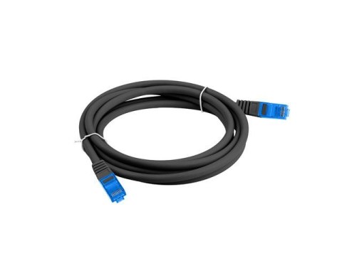 Patchcord kat.6a S/FTP CCA 15.0m Czarny Patchcord kat.6a S/FTP CCA 15.0m Czarny