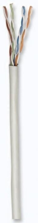 Kabel instalacyjny skrętka UTP Cat6 CCA drut, 23 AWG, 305m szary Kabel instalacyjny skrętka UTP Cat6 CCA drut, 23 AWG, 305m szary