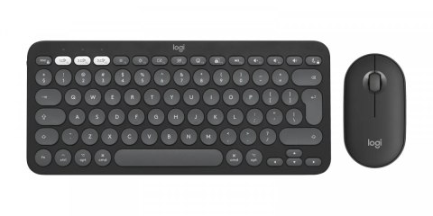 Zestaw klawiatura i mysz Pebble Combo for Mac Tonal Graphite 920-012244 Grafitowy Zestaw klawiatura i mysz Pebble Combo for Mac Tonal Graphite 920-012244 Grafitowy
