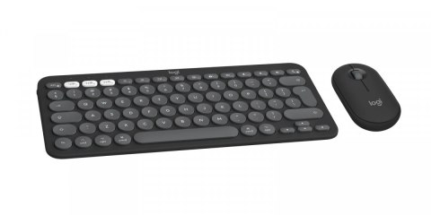 Zestaw klawiatura i mysz Pebble Combo for Mac Tonal Graphite 920-012244 Grafitowy Zestaw klawiatura i mysz Pebble Combo for Mac Tonal Graphite 920-012244 Grafitowy