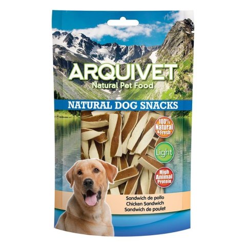 ARQUIVET Przysmak dla psa sandwich skręcany z kurczaka 100g Arquivet ARQUIVET Przysmak dla psa sandwich skręcany z kurczaka 100g Arquivet