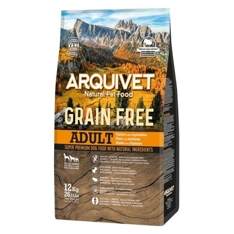 Arquivet GRAIN FREE Indyk z warzywami 12 kg Arquivet Arquivet GRAIN FREE Indyk z warzywami 12 kg Arquivet