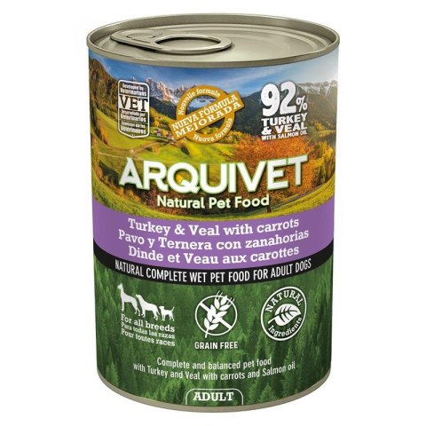 Arquivet mokra karma dla psa z indykiem i cielęciną 400g Arquivet Arquivet mokra karma dla psa z indykiem i cielęciną 400g Arquivet