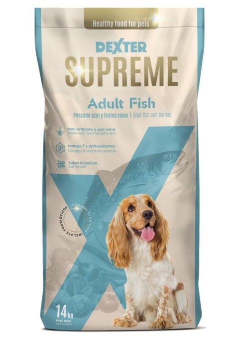DEXTER Supreme Adult ryba 14 kg REX DEXTER Supreme Adult ryba 14 kg REX