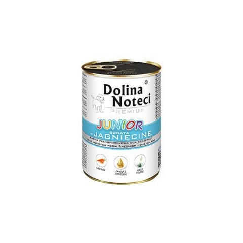 Dolina Noteci Premium Junior bogata w jagnięcinę 400g Dolina Noteci Dolina Noteci Premium Junior bogata w jagnięcinę 400g Dolina Noteci