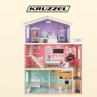 Domek dla lalek Kruzzel Duży Domek dla Lalek 114 cm 114 cm Kruzzel