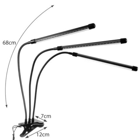 Lampa 20 LED 3szt. do wzrostu roślin Gardlov 19242 Gardlov