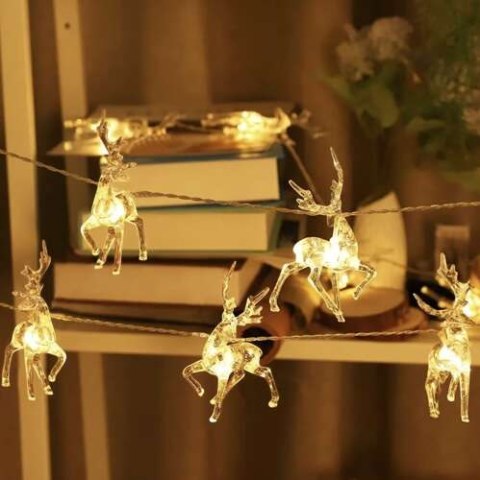 Lampki świąteczne- renifery Ruhhy 24955 Ruhhy