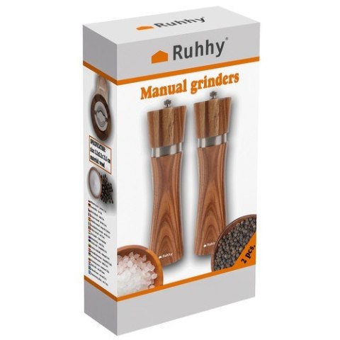 Młynek ręczny - zestaw 2 szt. Ruhhy 24650 Ruhhy