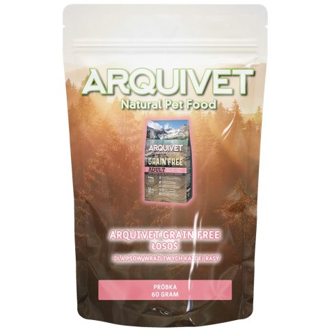 PRÓBKA Arquivet GRAIN FREE z łososiem 60 g Arquivet PRÓBKA Arquivet GRAIN FREE z łososiem 60 g Arquivet