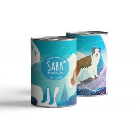 SABA Konserwa dzik 100% 850 g SABA SABA Konserwa dzik 100% 850 g SABA