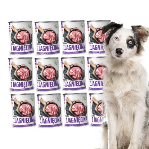 TUF TUF Mokra karma dla psa z jagnięciną 800g x 12szt. Tuf Tuf TUF TUF Mokra karma dla psa z jagnięciną 800g x 12szt. Tuf Tuf