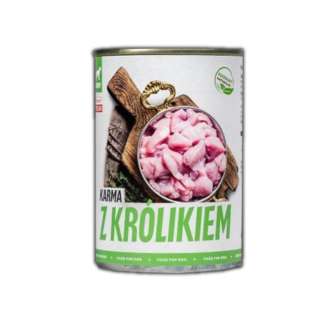 TUF TUF Mokra karma dla psa z królikiem 800g x 12szt. Tuf Tuf TUF TUF Mokra karma dla psa z królikiem 800g x 12szt. Tuf Tuf