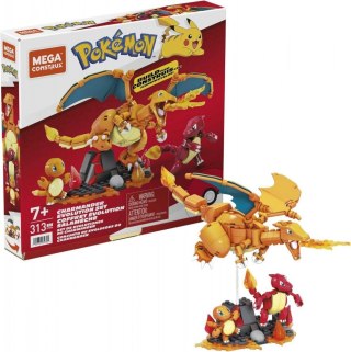 Klocki Mega Pokemon Charmander evolution