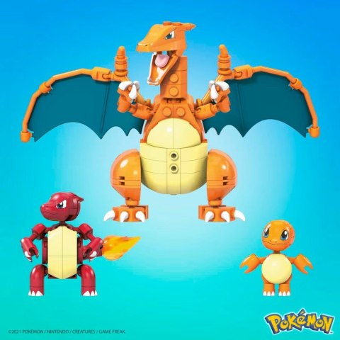Klocki Mega Pokemon Charmander evolution Klocki Mega Pokemon Charmander evolution