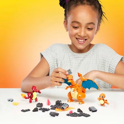 Klocki Mega Pokemon Charmander evolution Klocki Mega Pokemon Charmander evolution