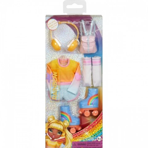 Ubranka Rainbow High Spotkanie na deskorolce Ubranka Rainbow High Spotkanie na deskorolce