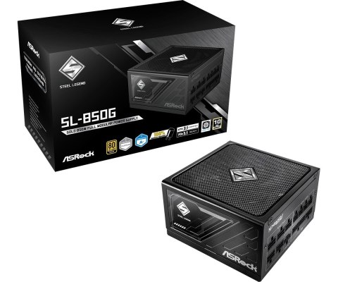 Zasilacz SL-850G 850W 80PLUS GOLD modularny Zasilacz SL-850G 850W 80PLUS GOLD modularny