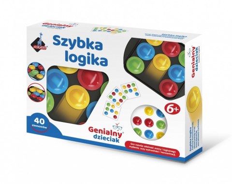 Gra Genialny dzieciak - Szybka logika Gra Genialny dzieciak - Szybka logika