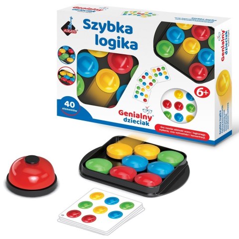Gra Genialny dzieciak - Szybka logika Gra Genialny dzieciak - Szybka logika