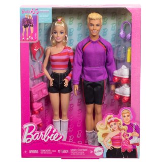 Lalka Barbie Fashionistas Barbie i Ken na wrotkach
