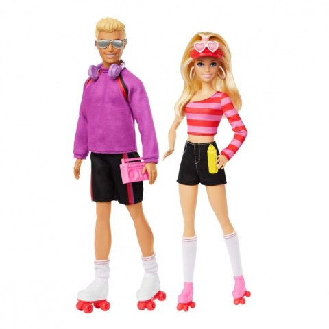 Lalka Barbie Fashionistas Barbie i Ken na wrotkach Lalka Barbie Fashionistas Barbie i Ken na wrotkach