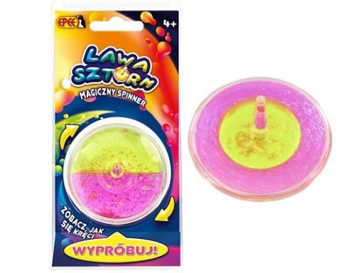 Magiczny spinner Lawa sztorm 12 sztuk DISPLAY