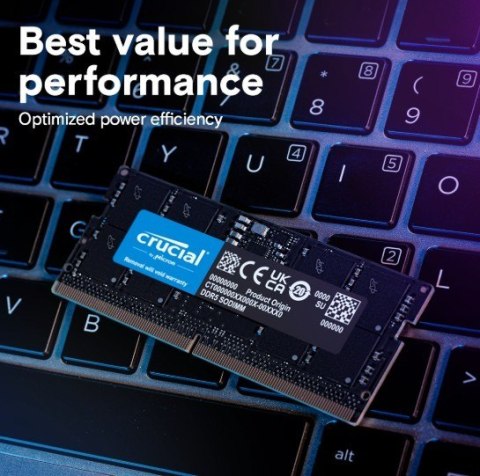 Pamięć DDR5 SODIMM 16GB/5600 (2*8GB) CL46 (16Gbit) Pamięć DDR5 SODIMM 16GB/5600 (2*8GB) CL46 (16Gbit)