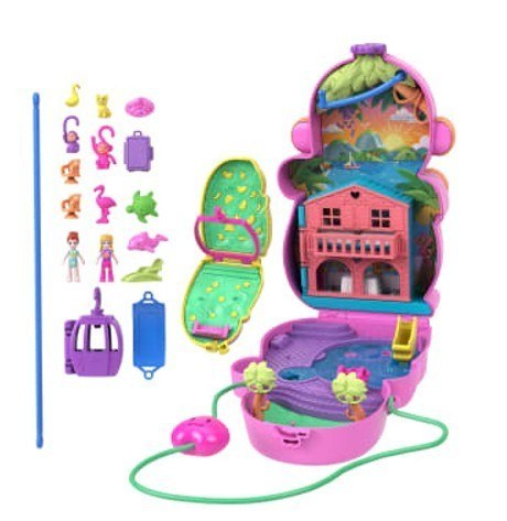 Polly Pocket Kompaktowa torebka Małpka Polly Pocket Kompaktowa torebka Małpka